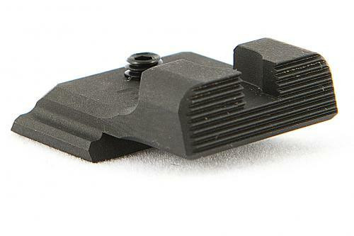 Heinie Smith and Wesson MandP Ledge Tactical Black Rear Sight - H-4085-50RL