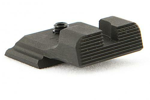 Heinie Smith and Wesson MandP Ledge Tactical Black Rear Sight - H-4085RL