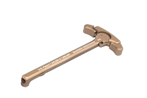 Badger Ordnance Badger Ordnance Gen 3 Ambidextrous Charging Handle - Tan - 5.56Mm Platforms Badger Ordnance Badger Ordnance Gen 3 Ambidextrous Charging Handle - Tan - 5.56Mm Platforms