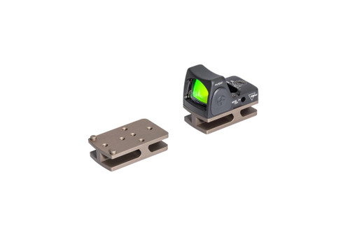 Badger Ordnance Badger Ordnance Condition One Micro Sight Mount For C1 J-ARM Only -Trijicon RMR Tan Badger Ordnance Badger Ordnance Condition One Micro Sight Mount For C1 J-ARM Only -Trijicon RMR Tan