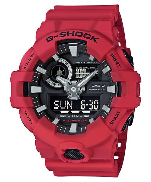 CASIO G-SHOCK ANA-DIGI 3D SUPER ILLUMINATOR GA-700-4ACR