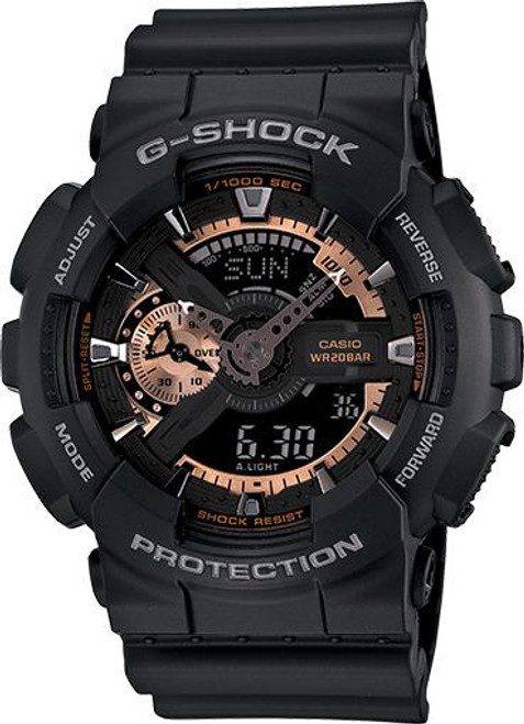 CASIO G-SHOCK ANA-DIGI XL 3D GA-110RG-1ACR