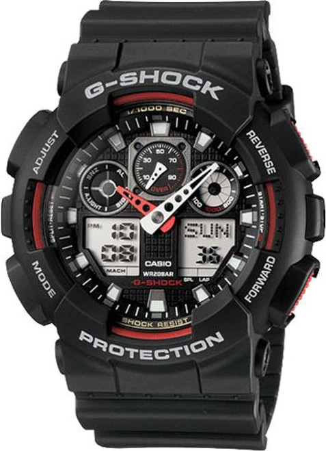 CASIO G-SHOCK Ana-Digi 3-EYE GA-100-1A4CR