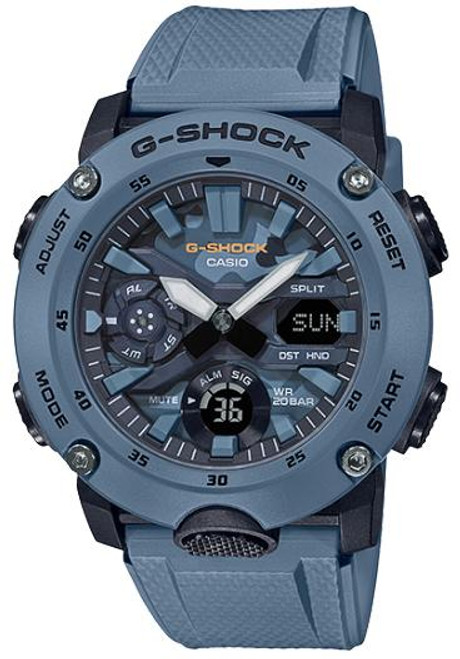 CASIO G-SHOCK G-CARBON 3D ANA-DIGI LIMITED GA-2000SU-2ACR