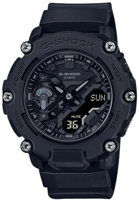 CASIO G-SHOCK G-CARBON ANA-DIGI HEAVY DUTY GA-2200BB-1A