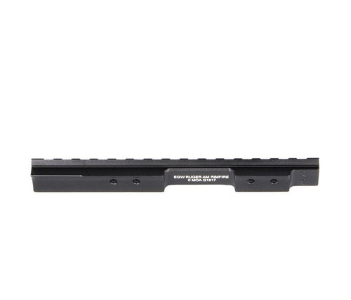 EGW RUGER AMERICAN RIMFIRE PICATINNY RAIL 40 MOA