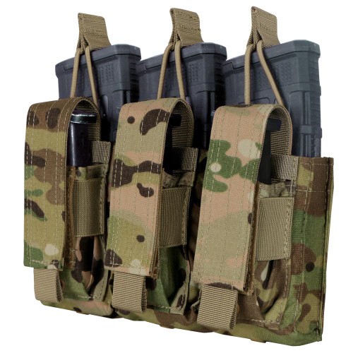 Condor Triple Kangaroo Mag Pouch Gen II - Multicam 