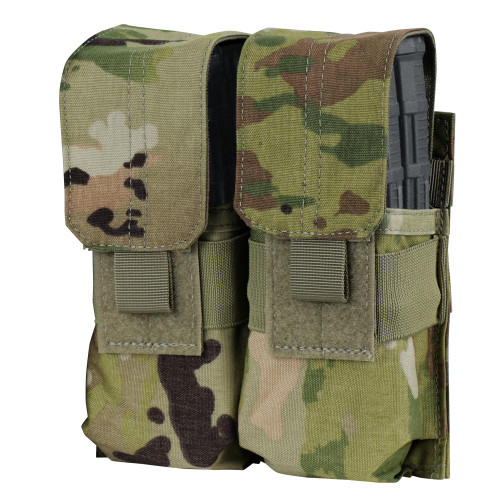 Condor Double M4 Mag Pouch - Scorpion OCP