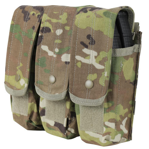 Condor Triple Ak/Ar Mag Pouch - Scorpion OCP