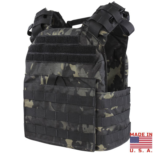 Condor Cyclone Plate Carrier - Multicam Black 