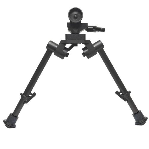 S7 Bipod 9-12" legs with Rubber Feet, fits Accuracy International (AT) Rifles and (AT-AICS) Chassis Systems