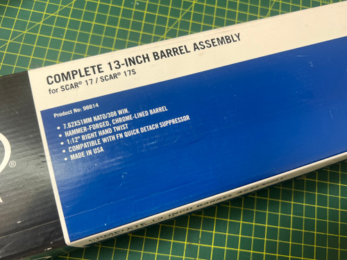 FN SCAR 17  13" Barrel w/ pinned BE Meyers 16 OAL FN SCAR 17  13" Barrel w/ pinned BE Meyers 16 OAL