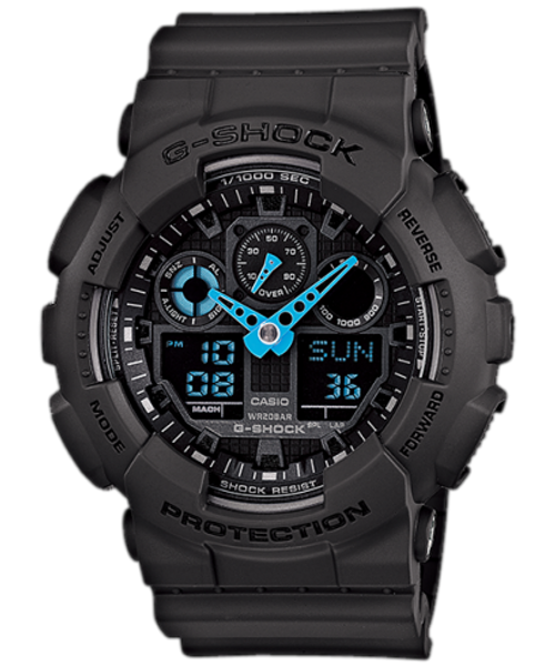 G-SHOCK CASIO ANALOG-DIGITAL GA-100 SERIES WATCH GA100C-8A