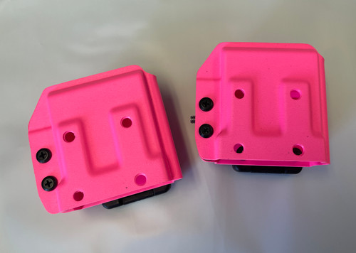 USATAC HOT PINK AR-15, M4, M16 , pmag, Kydex Magazine Pouch with Tulster MRD Adjustable Retention Device