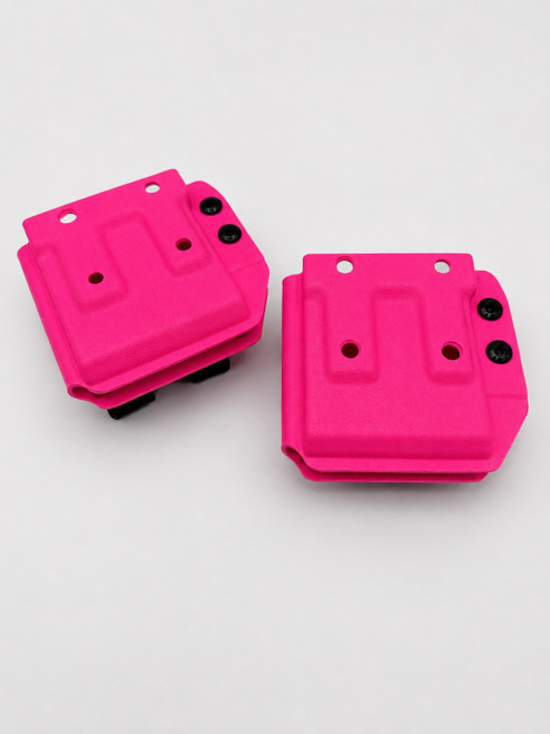 USATAC HOT PINK AR-15, M4, M16 , pmag, Kydex Magazine Pouch with Tulster MRD Adjustable Retention Device