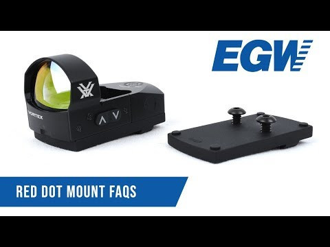EGW Trijicon RMR / SRO, Holosun 407c / 507c Mount for FN FNS, FNX