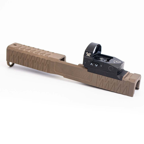 EGW Red Dot Sight Mount for RMR Cut Zev Slides (fits Burris FastFire, Docter, Viridian RFX25)