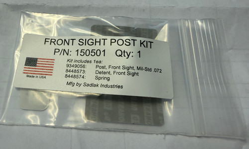 A2 Front Sight Post .072 Assembly