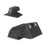 Kensight Kensight DAS 1911 Sights Defense Novak Adjustable Rear Sight Set Tritium insert - Night Sights Serrated Blade - 0.230 Front Sight Kensight Kensight DAS 1911 Sights Defense Novak Adjustable Rear Sight Set Tritium insert - Night Sights Serrated Blade - 0.230 Front Sight