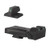 Kensight Kimber Adjustable Kensight 1911 Sight Set Trijicon Tritium insert - Night Sights - matching Front Sight