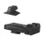 Kensight Kimber Adjustable Kensight 1911 Sight Set Trijicon Tritium insert - Night Sights - matching Front Sight