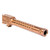 ZEV ZEV Optimized Match Barrel For Glock17, Gen5 1/2X28 Threading Bronze
