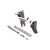 ZEV ZEV Pro Trigger 9Mm Curved Face Upgrade Ultimate Kit For Glock 4th Gen W Black Safety