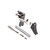 ZEV ZEV Pro Trigger 9Mm Curved Face Upgrade Ultimate Kit For Glock 1st-3rd Gen W Black Safety