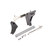 ZEV ZEV Pro Trigger 9Mm Curved Face Upgrade Ultimate Kit For Glock 1st-3rd Gen W Black Safety