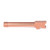 ZEV ZEV Pro Match Barrel For Glock 17, Gen 1-4, 1/2X28 Threading, Bronze
