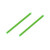 Kensight ® Fiber Optic Rods (Tube) - Set of 2pcs - GREEN - 0.039" Diameter