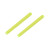 Kensight ® Fiber Optic Rods (Tube) - Set of 2pcs - YELLOW - 0.059" Diameter