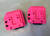 USATAC HOT PINK AR-15, M4, M16 , pmag, Kydex Magazine Pouch with Tulster MRD Adjustable Retention Device