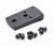 EGW Red Dot Sight Mount for Smith and Wesson (S&W) Revolver (fits EGW, Burris FastFire and Docter)