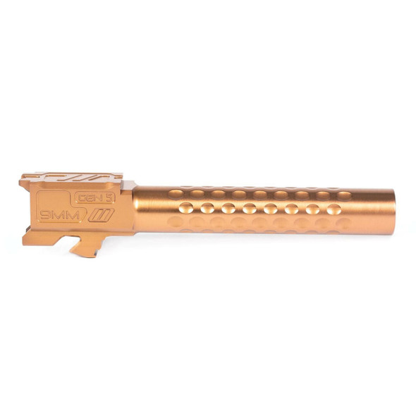 ZEV ZEV Optimized Match Barrel For Glock 17 Gen 5 Bronze