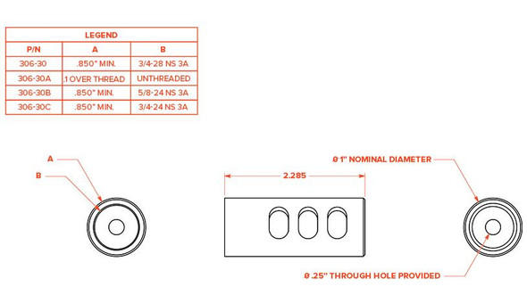 Badger Ordnance Badger Ordnance Thruster Compensator 3/4-24 Muzzle Threads
