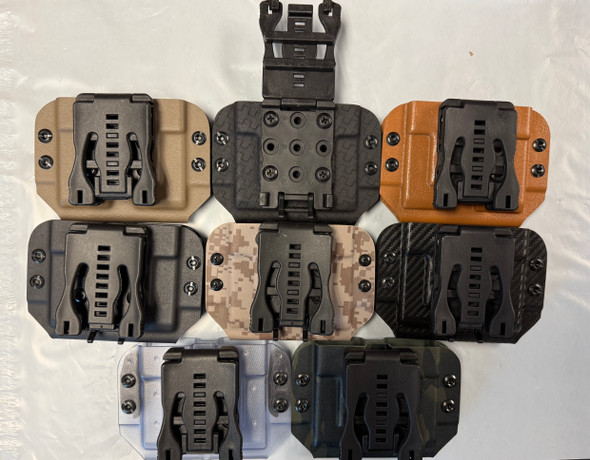 USATAC Artisan Series SINGLE STACK Dual Mag Pouch 1911| Tulster MRD Retention