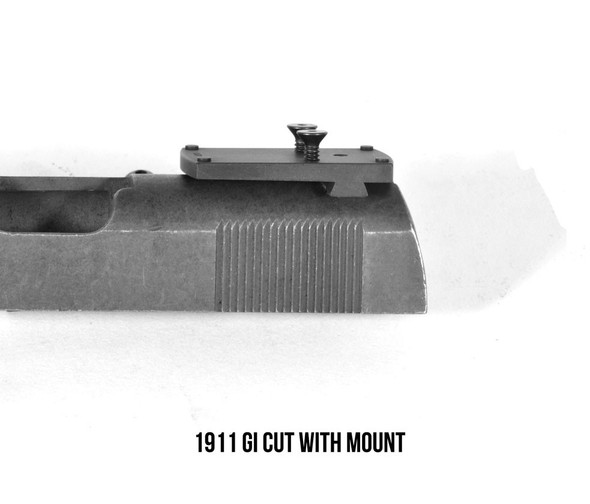 EGW GI 1911 Sight Mount (fits Burris FastFire, Docter, Viridian RFX25)