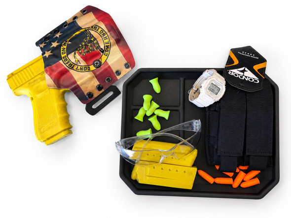USATAC Pistol Range Bundle – Glock 17/19 Kydex Holster, Condor Mag Pouch & EDC Tray