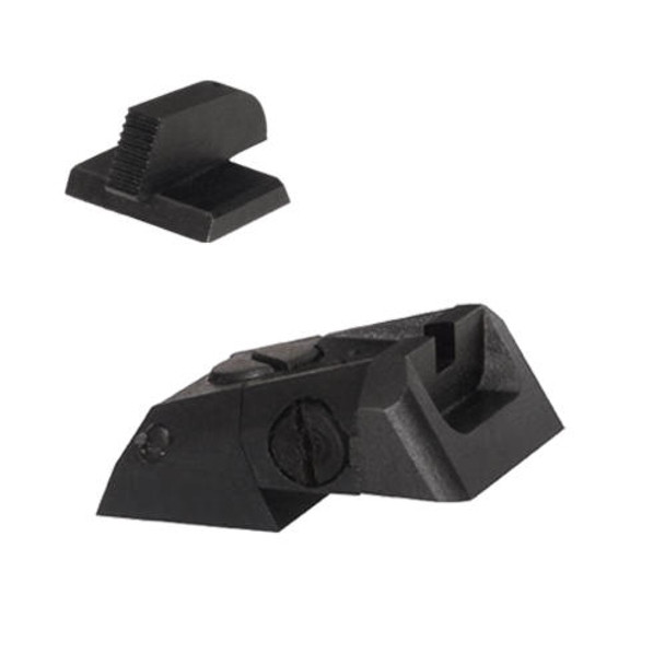 Kensight Kensight DAS 1911 Sights Defense Novak Adjustable Rear Sight Set Recessed Blade - Serrated 0.200 Front Sights