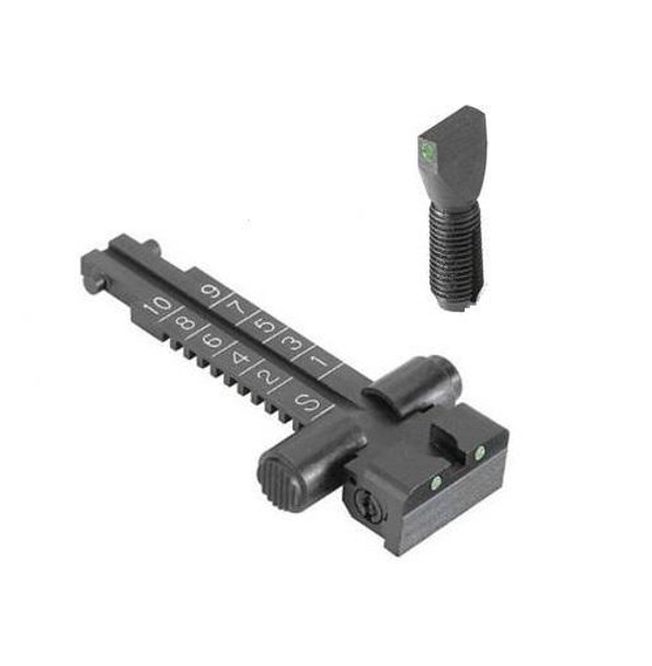Kensight Kensight Tritium dot rear sight for all Soviet AK-74 and variants, rounded blade w/serrations