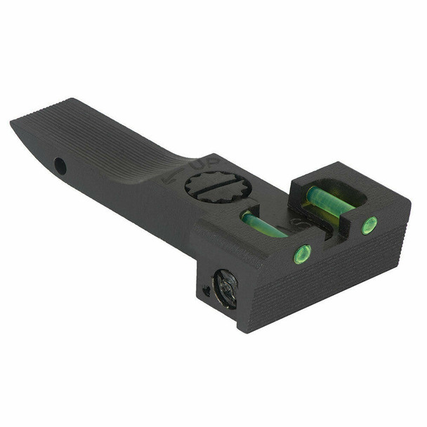Kensight Kensight ELLIASON Adjustable fiber optic rear sight, rounded blade w/serrations Fits the Colt Python, Trooper, Diamondback, Officers Model Match, Anaconda and Ace They will not fit the Delta Elite 10mm