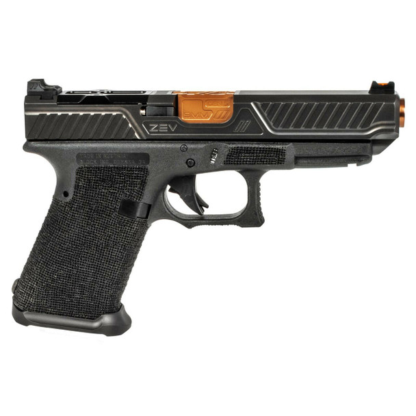 ZEV ZEV Z19 Citadel Long Conversion Slide With RMR Optic Cut For Glock 19 Gen 3, Black Coating