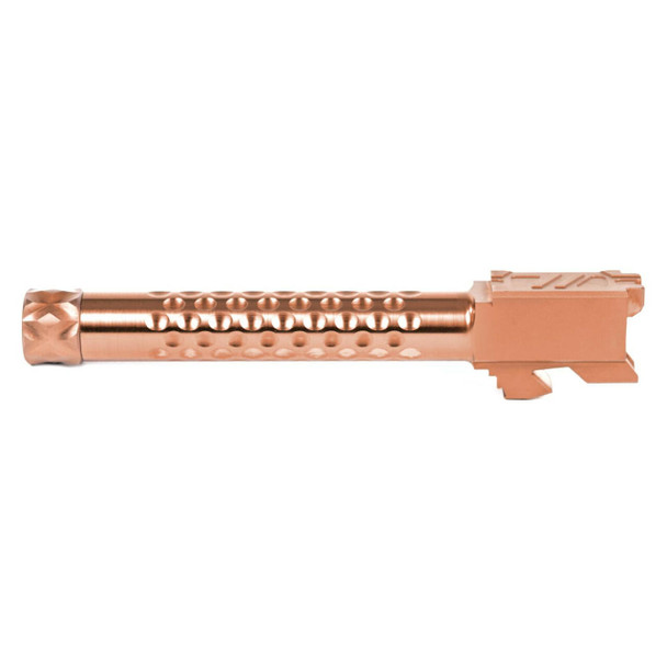 ZEV ZEV Optimized Match Barrel For Glock 17, Gen1-3, 1/2X28 Threading, Bronze