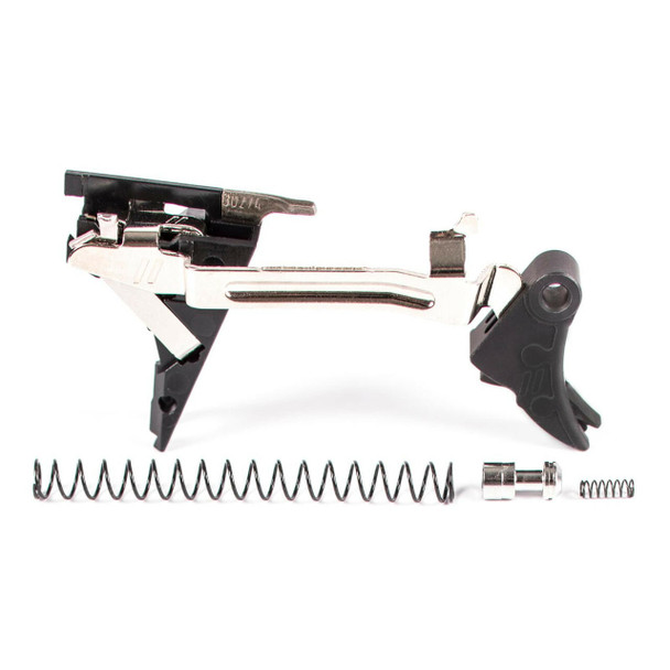ZEV ZEV Pro Trigger 9Mm Curved Face Upgrade Drop-In Kit For Glock 4th Gen W Black Safety