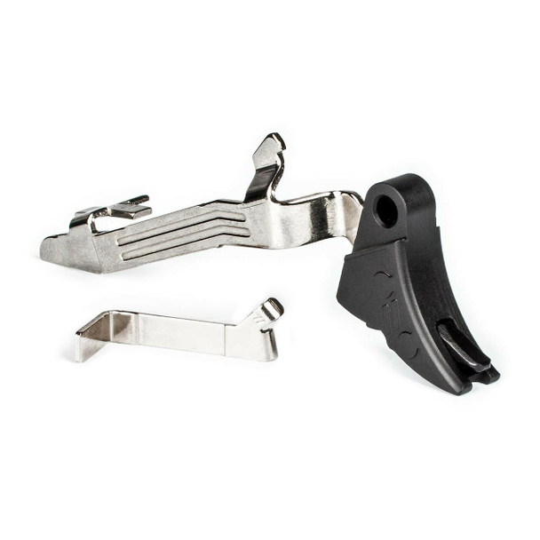 ZEV ZEV Pro Curved Face Glock Trigger Upgrade Bar Kit For Glock Gen5 With Black Safety
