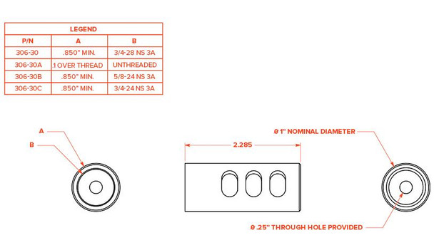 Badger Ordnance Badger Ordnance Thruster Compensator 3/4-24 Muzzle Threads