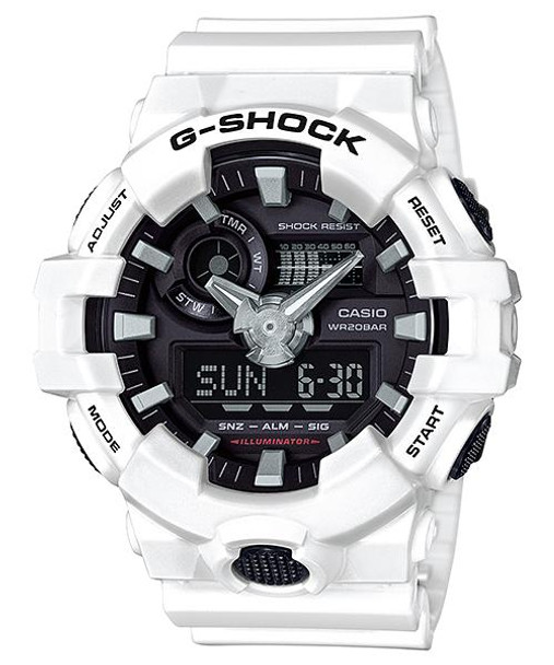 CASIO G-SHOCK ANA-DIGI 3D SUPER ILLUMINATOR GA-700-7ACR
