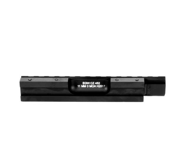 HD CZ 452, 453, 455, 511, 512 For 11mm Picatinny Rail 0 MOA