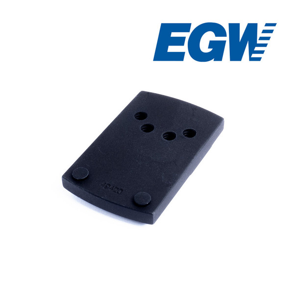 EGW Holosun K Series (fits Vortex Defender Series, Shield RMSC/RMS/SMS, Leupold DeltaPoint Pro) Mount for Ruger Auto (Mk 1, Mk 2, Mk 3, Mk 4, P85, P90-95, 97)